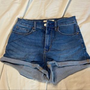 Pacsun Denim Stretch Shorts